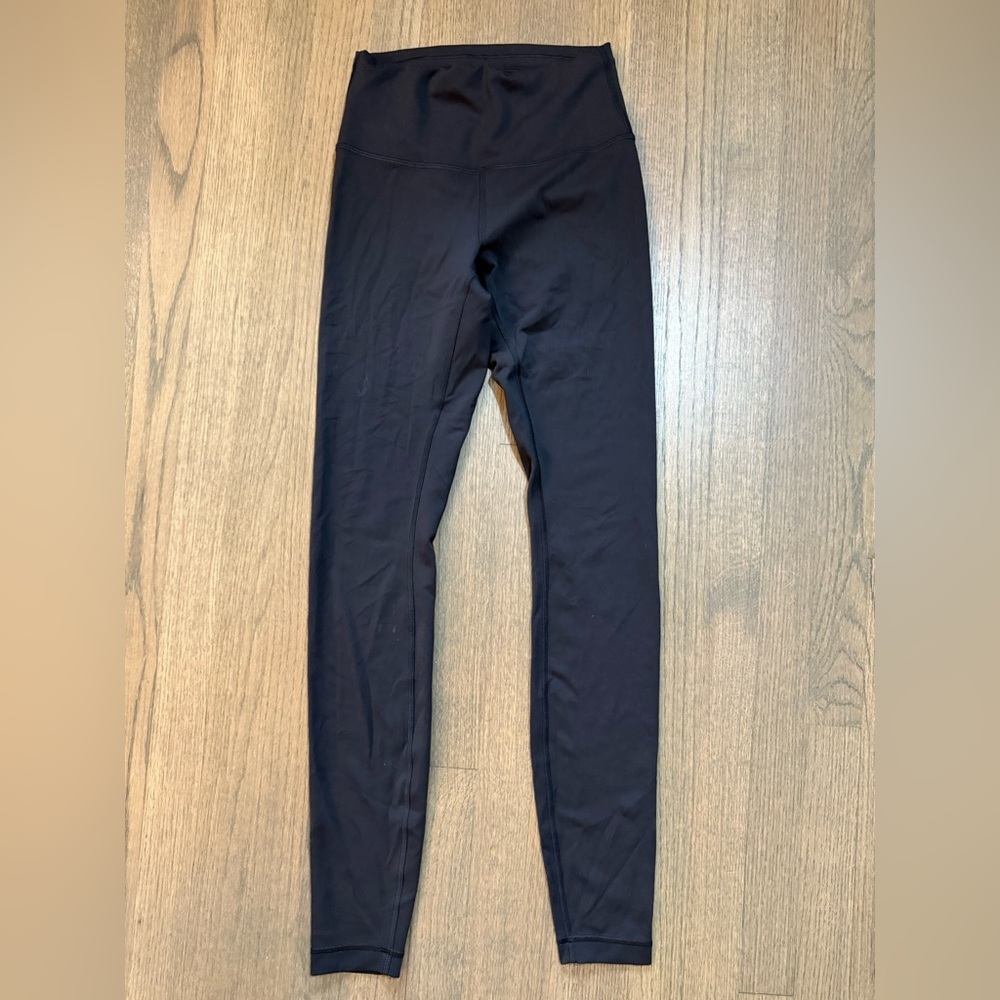 Lululemon Wunder Train High Rise Tight Leggings-Size 6 Tall-Black